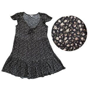 American Eagle Floral Babydoll Dress